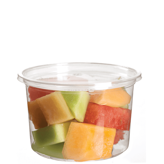 GreenStripe Renewable & Compostable Round Deli Containers - 16oz | Lids Sold Separately (QTY:500)