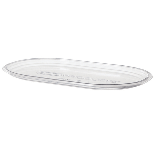 GreenStripe Renewable & Compostable Deli & Snack Container Lids - Fits 24-32oz Containers (QTY:400)