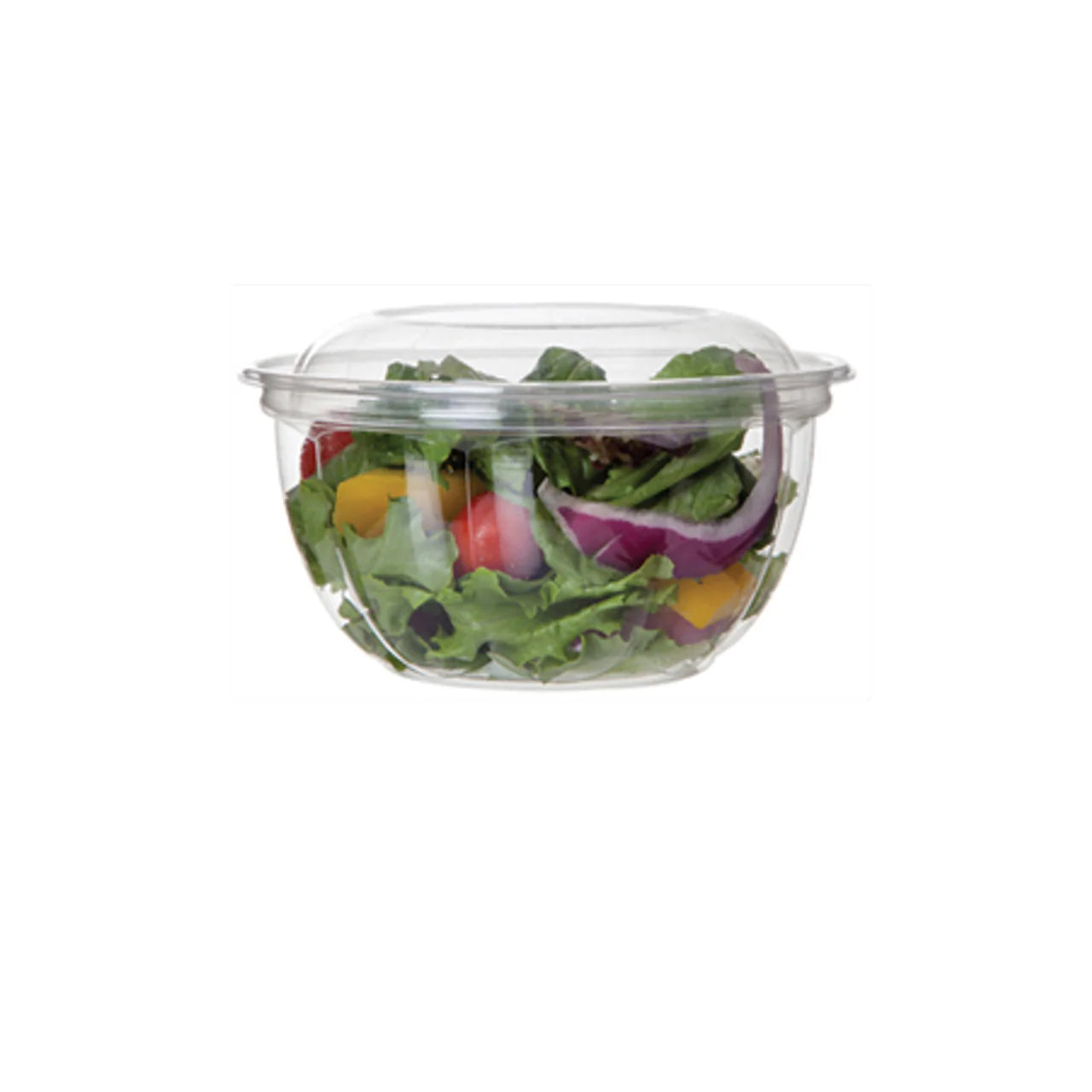 GreenStripe Renewable & Compostable Salad Bowls w/ Lids - 18oz (QTY:150)