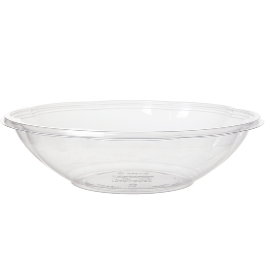 GreenStripe Renewable & Compostable Squat Salad Bowl Base - 48oz (QTY:300)