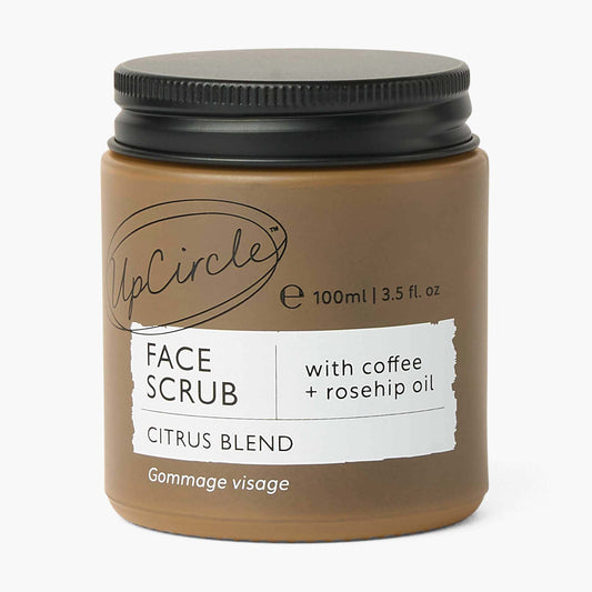 Natural Face Scrub – Citrus Blend for Dry Skin