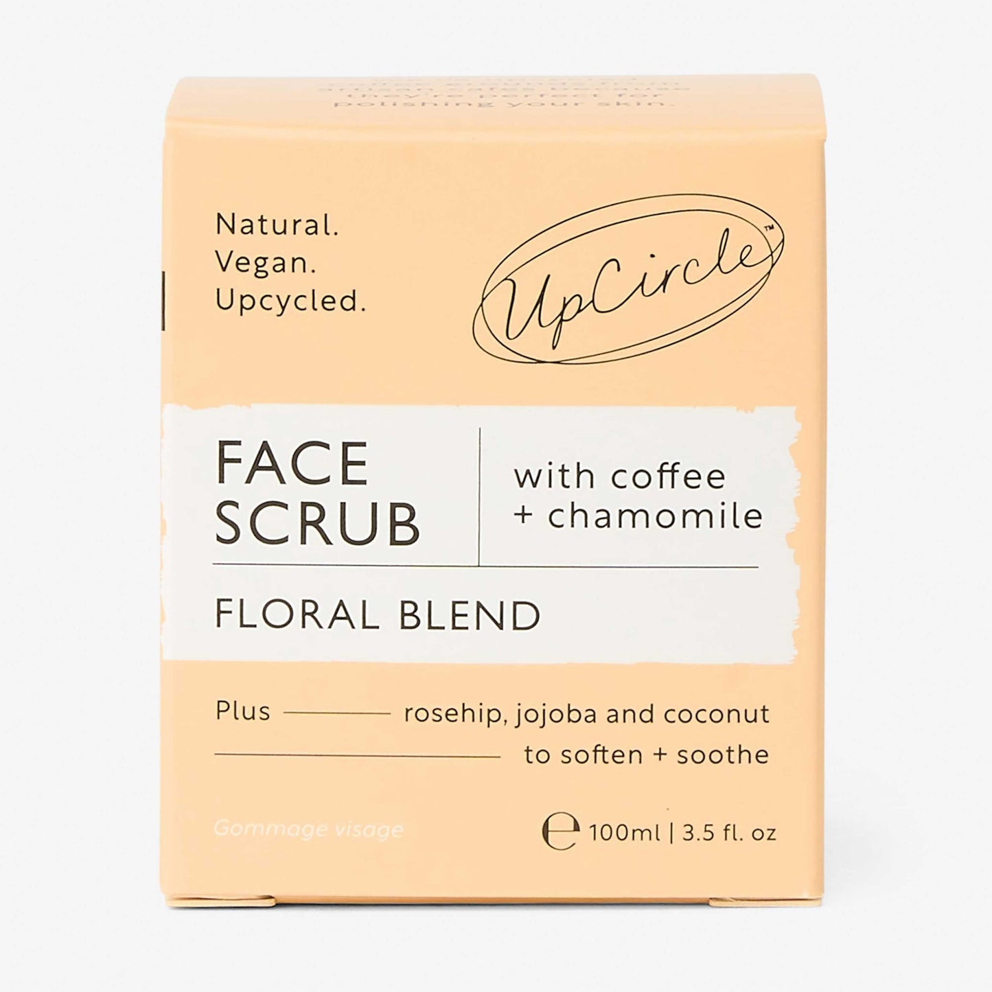 Coffee Face Scrub - Floral Blend for Sensitive Skin