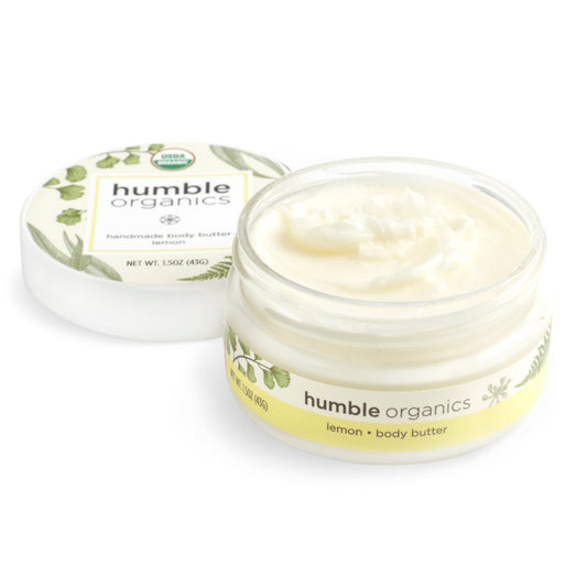 Organic Lemon Body Butter – Energizing & Nourishing Skincare