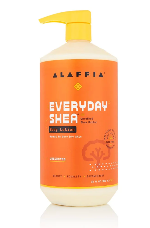 Alaffia Shea Butter Body Lotion - Unscented - 32 fl oz