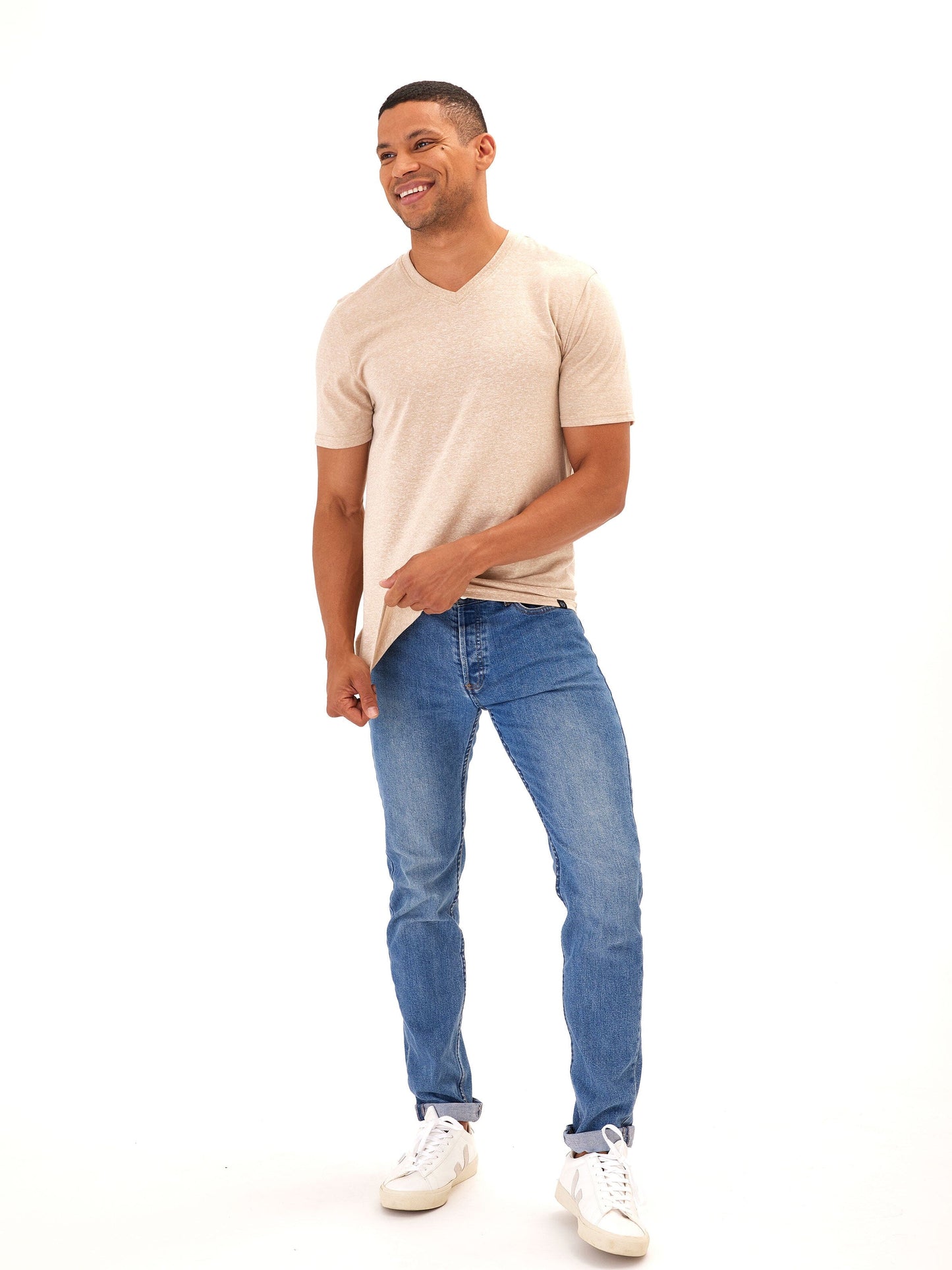 Triblend V-Neck Tee