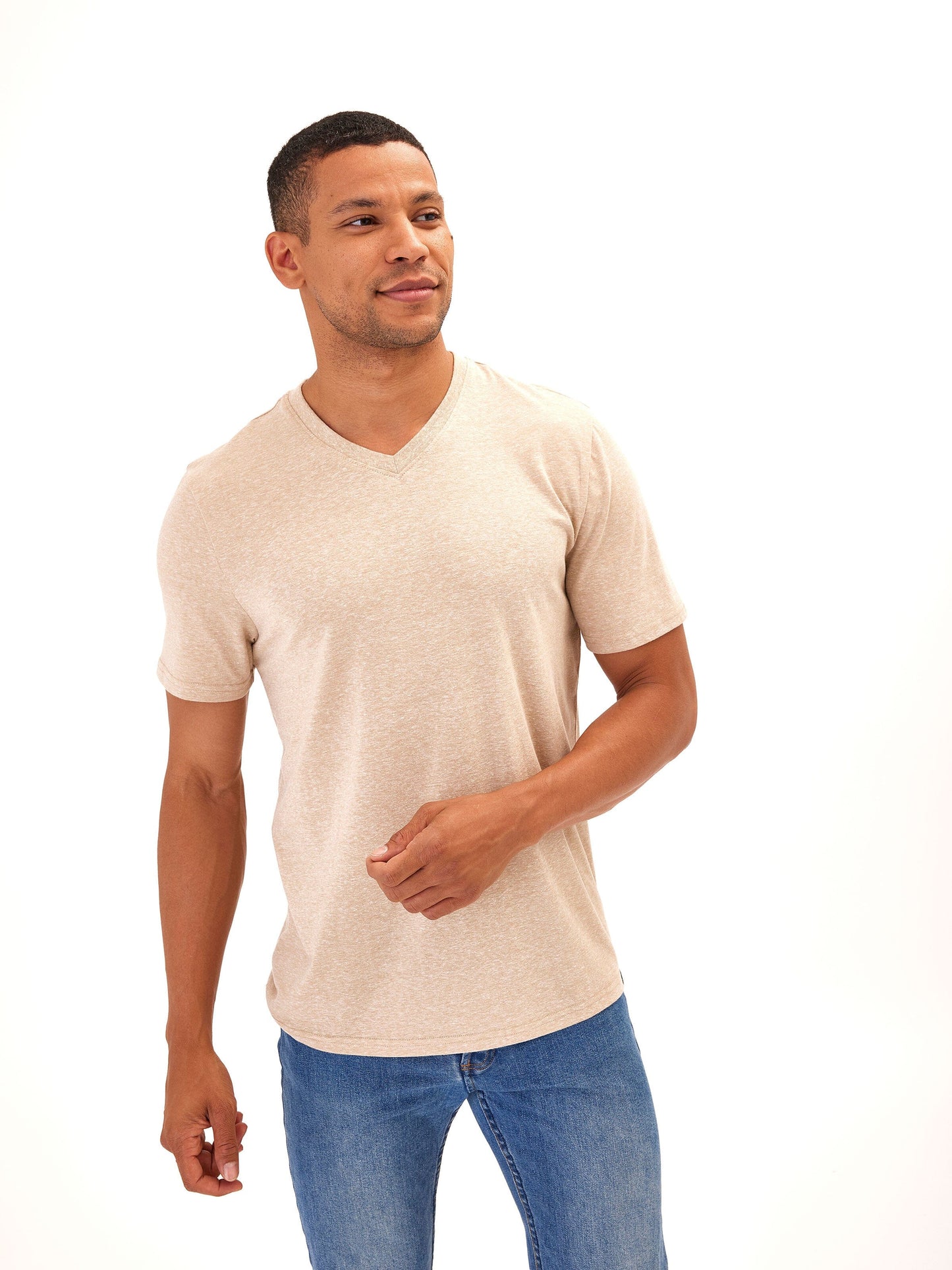 Triblend V-Neck Tee