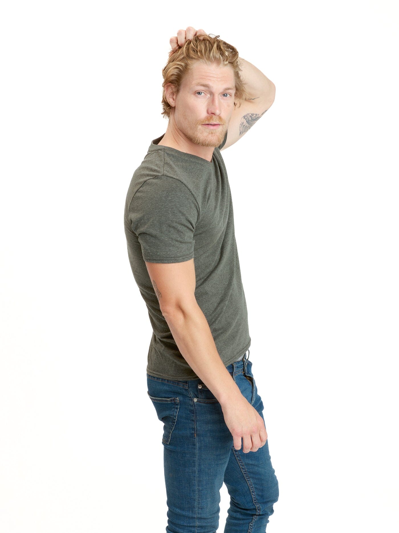 Triblend V-Neck Tee