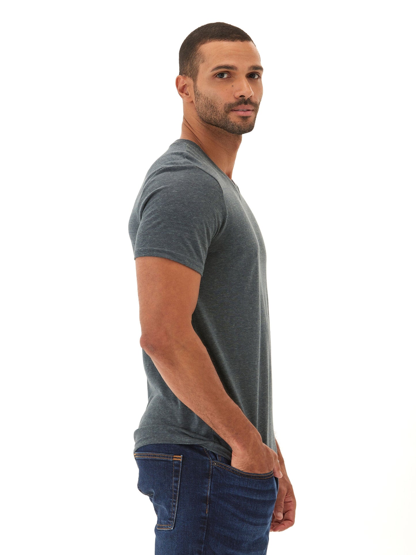 Triblend V-Neck Tee