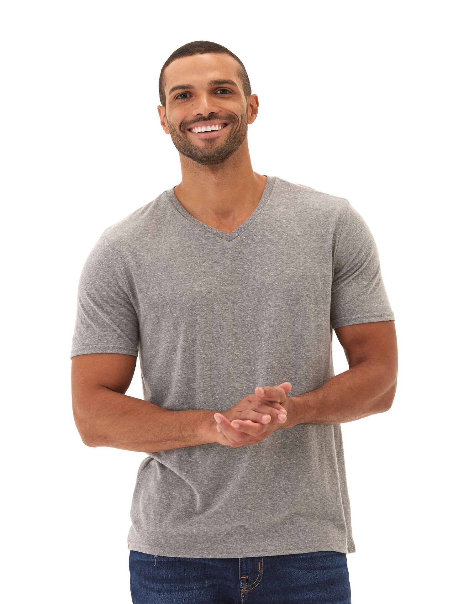 Triblend V-Neck Tee