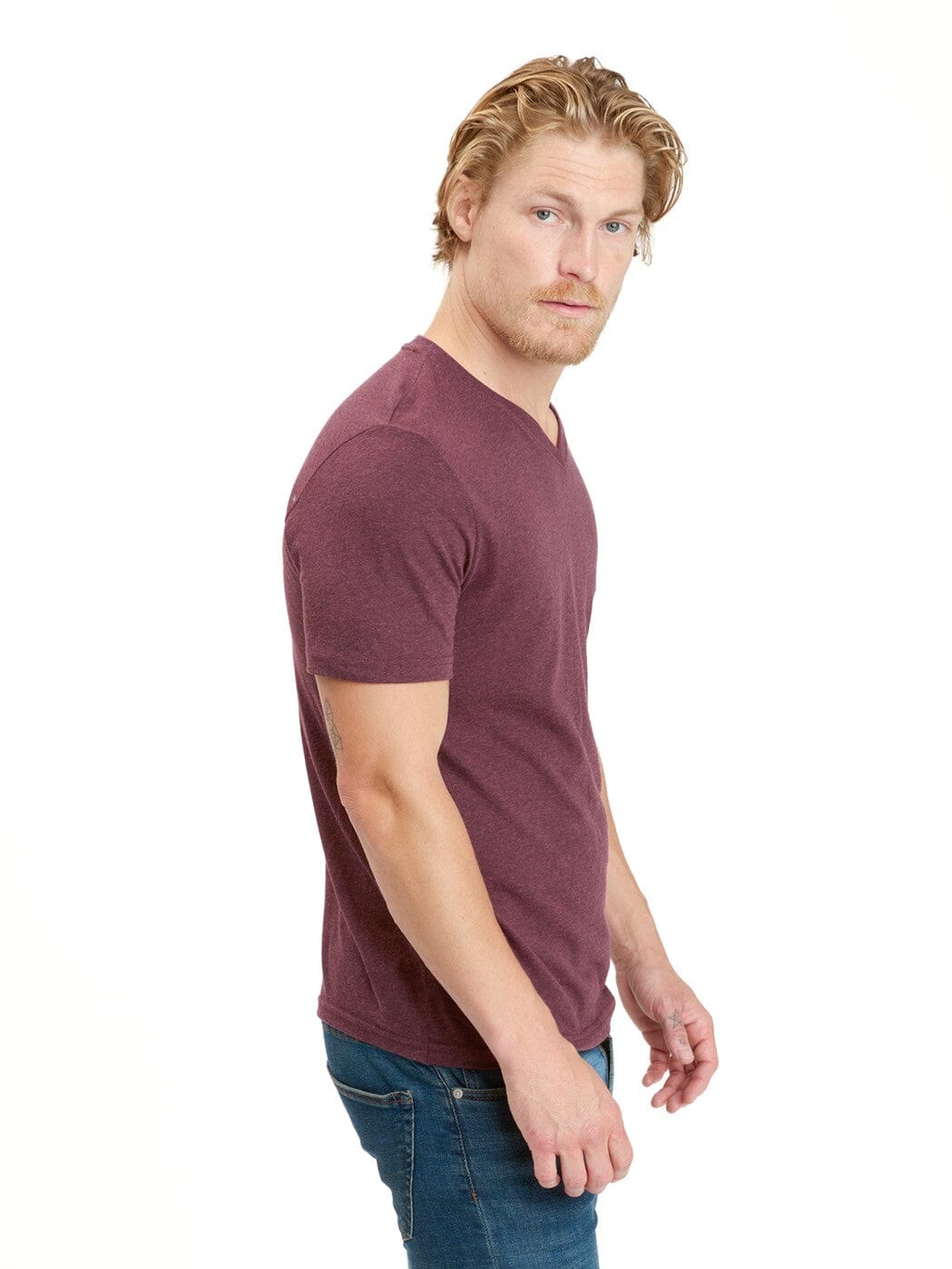 Triblend V-Neck Tee