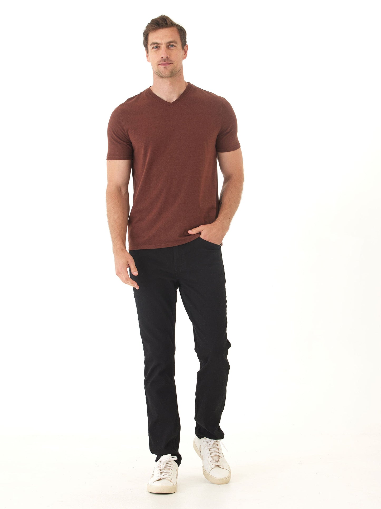 Triblend V-Neck Tee