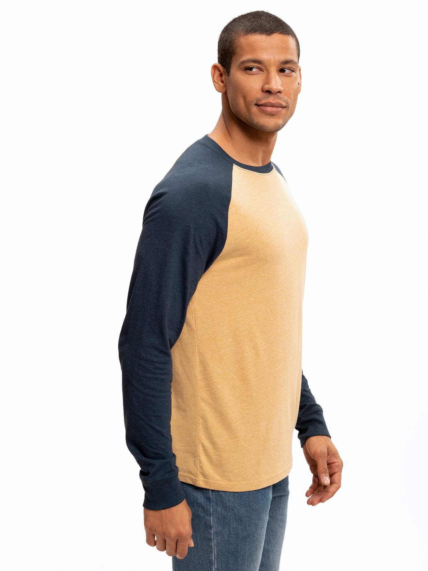 Triblend Long Sleeve Raglan Tee