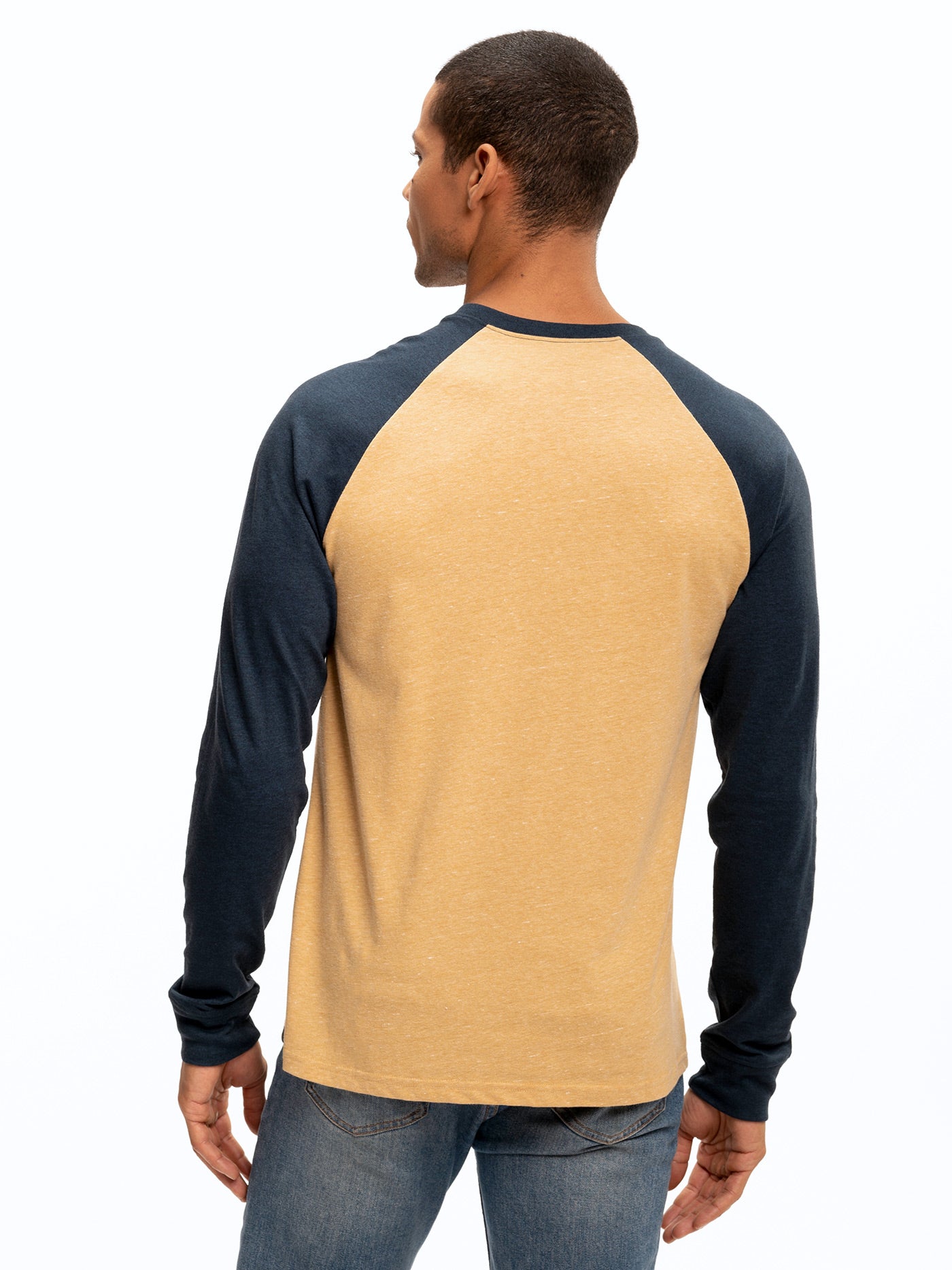 Triblend Long Sleeve Raglan Tee