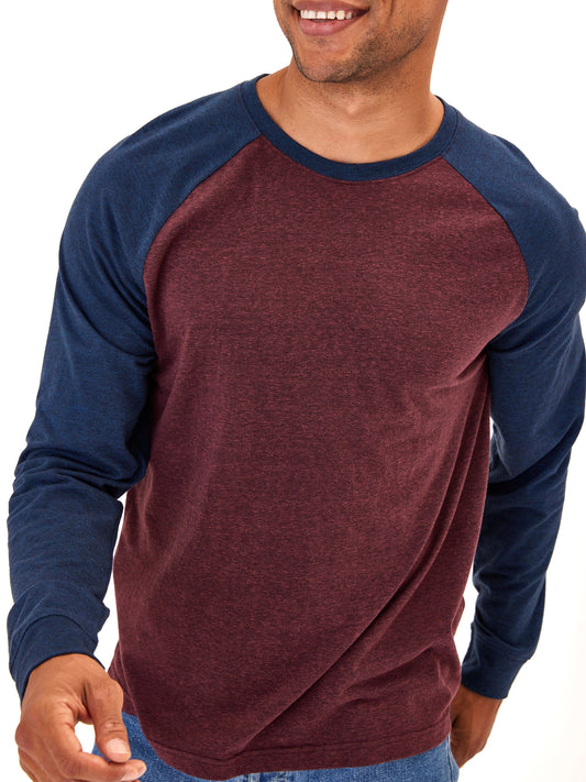 Triblend Long Sleeve Raglan Tee