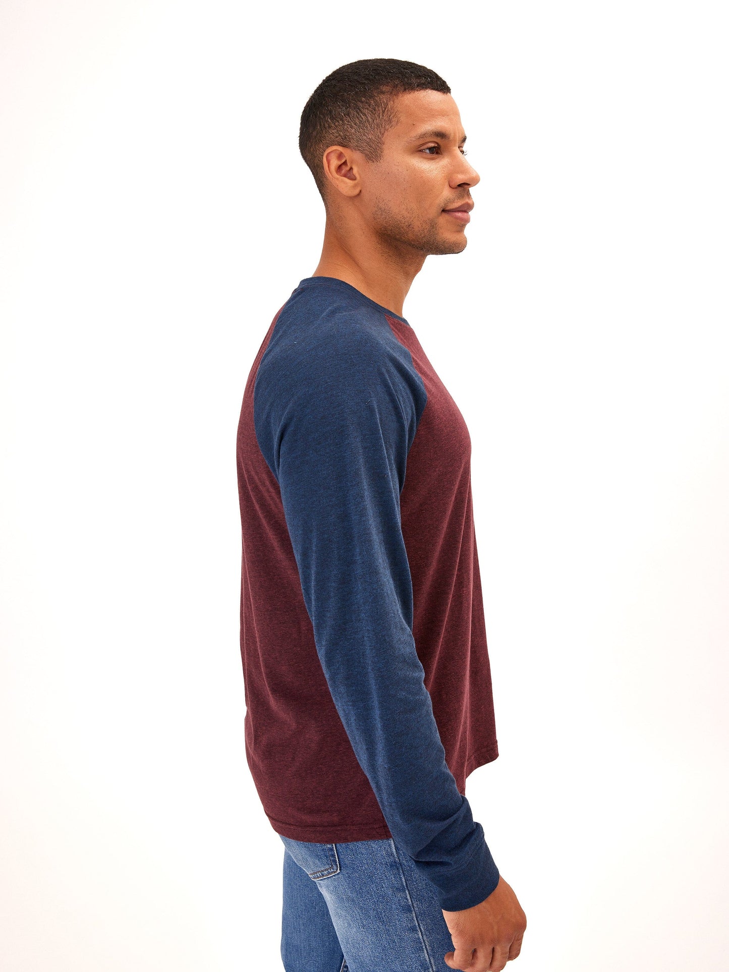 Triblend Long Sleeve Raglan Tee