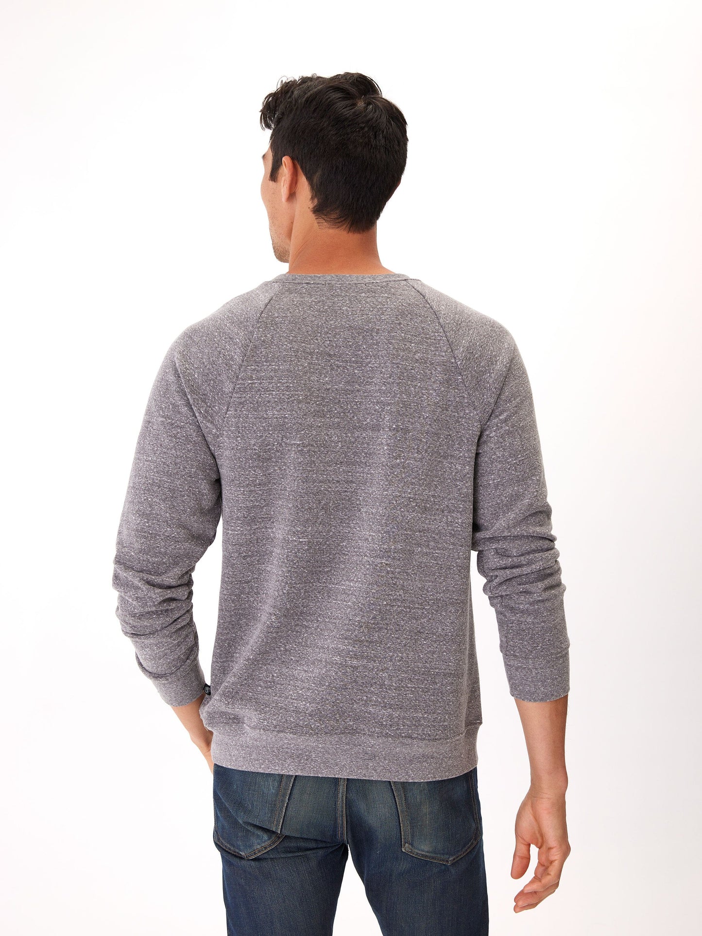 Triblend Long Sleeve Raglan Sweatshirt