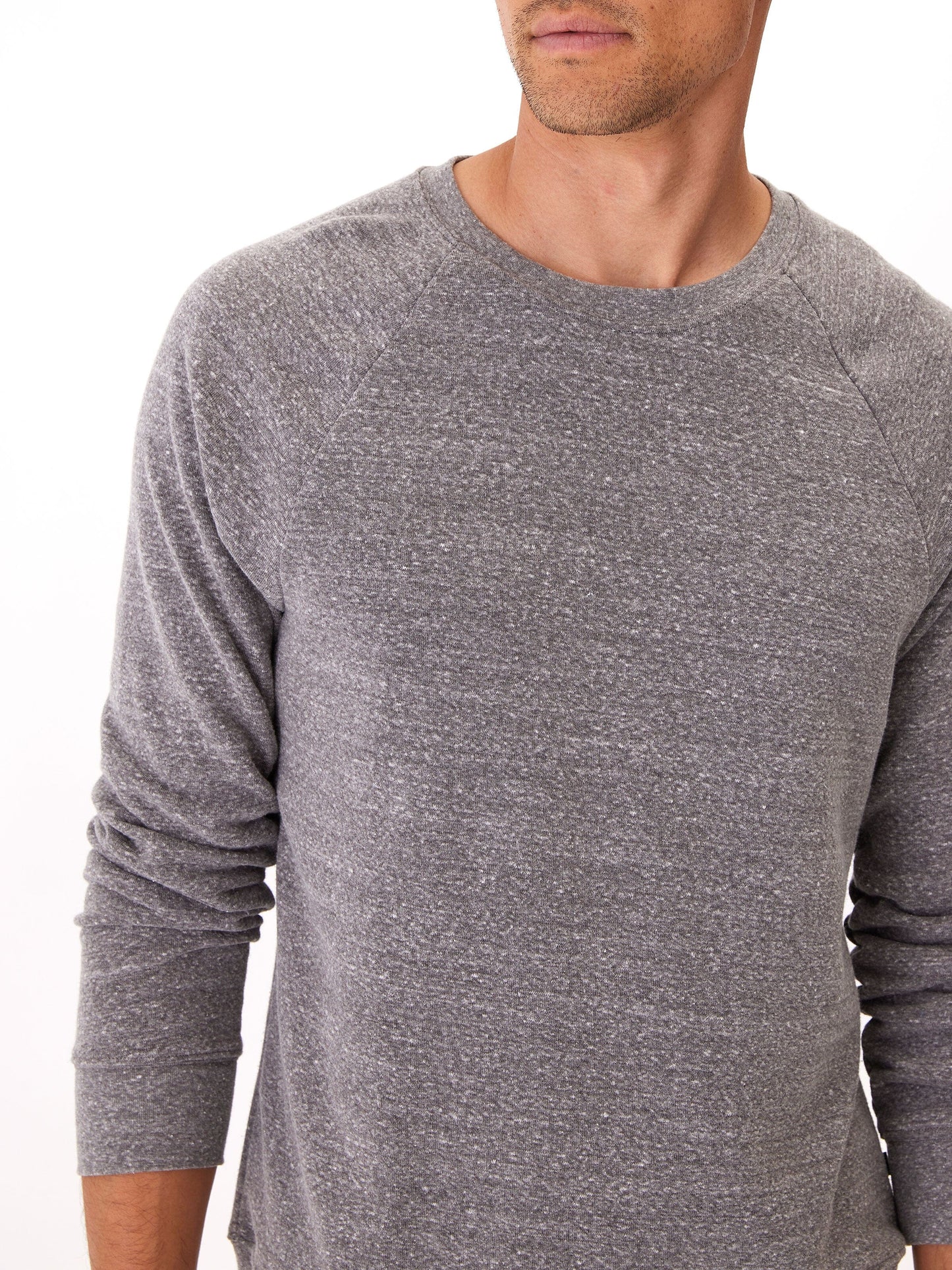 Triblend Long Sleeve Raglan Sweatshirt