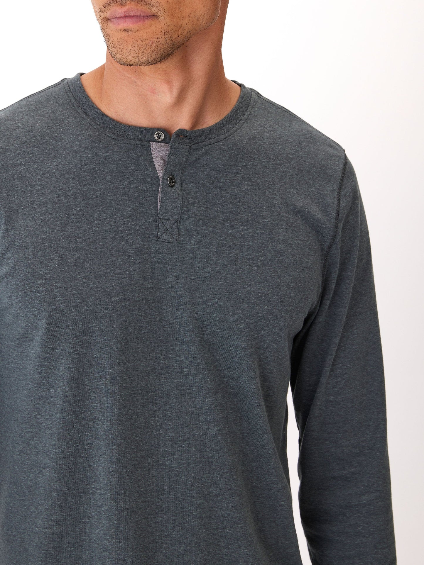 Baseline Long Sleeve Triblend Henley
