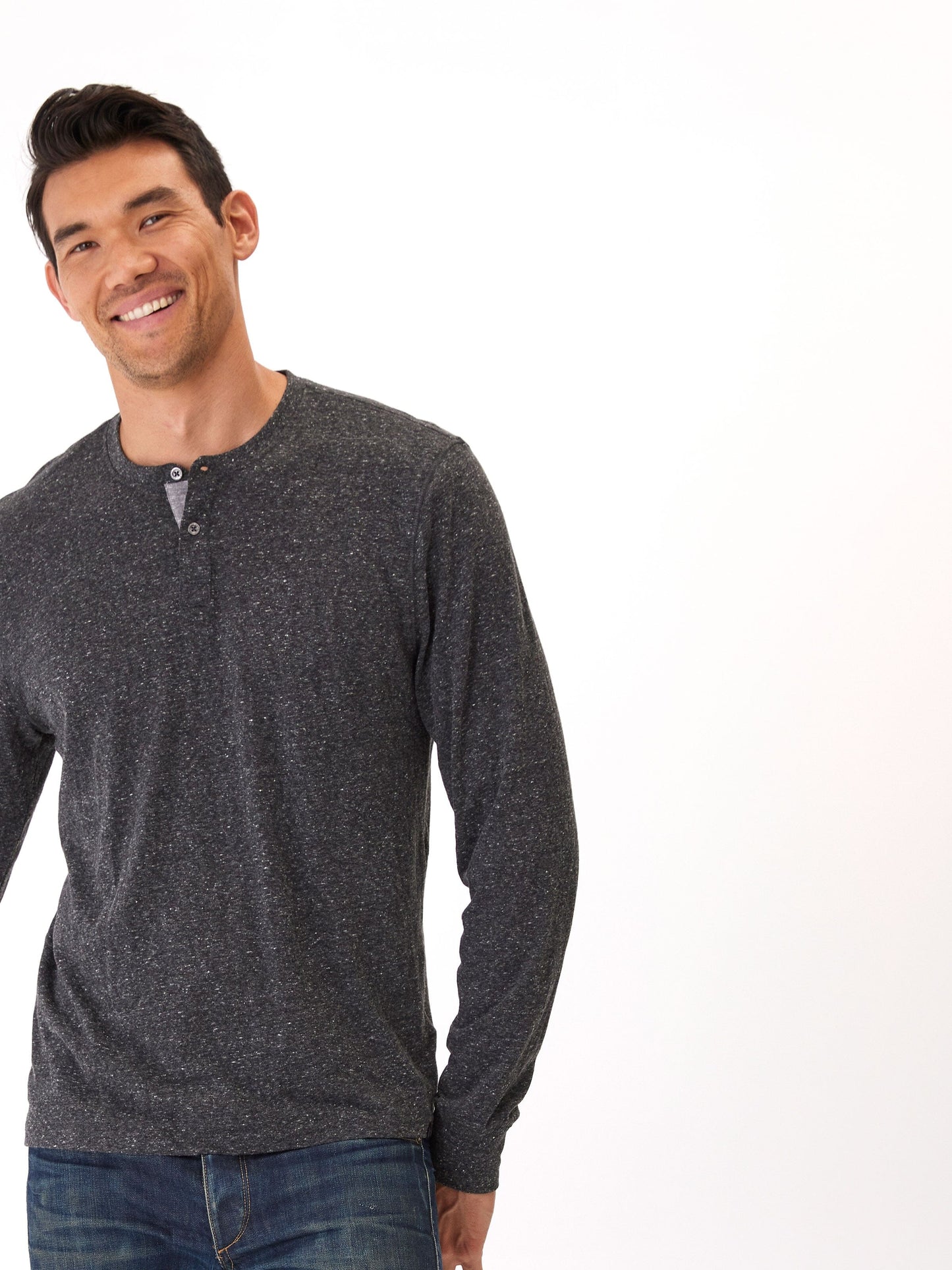 Baseline Long Sleeve Triblend Henley