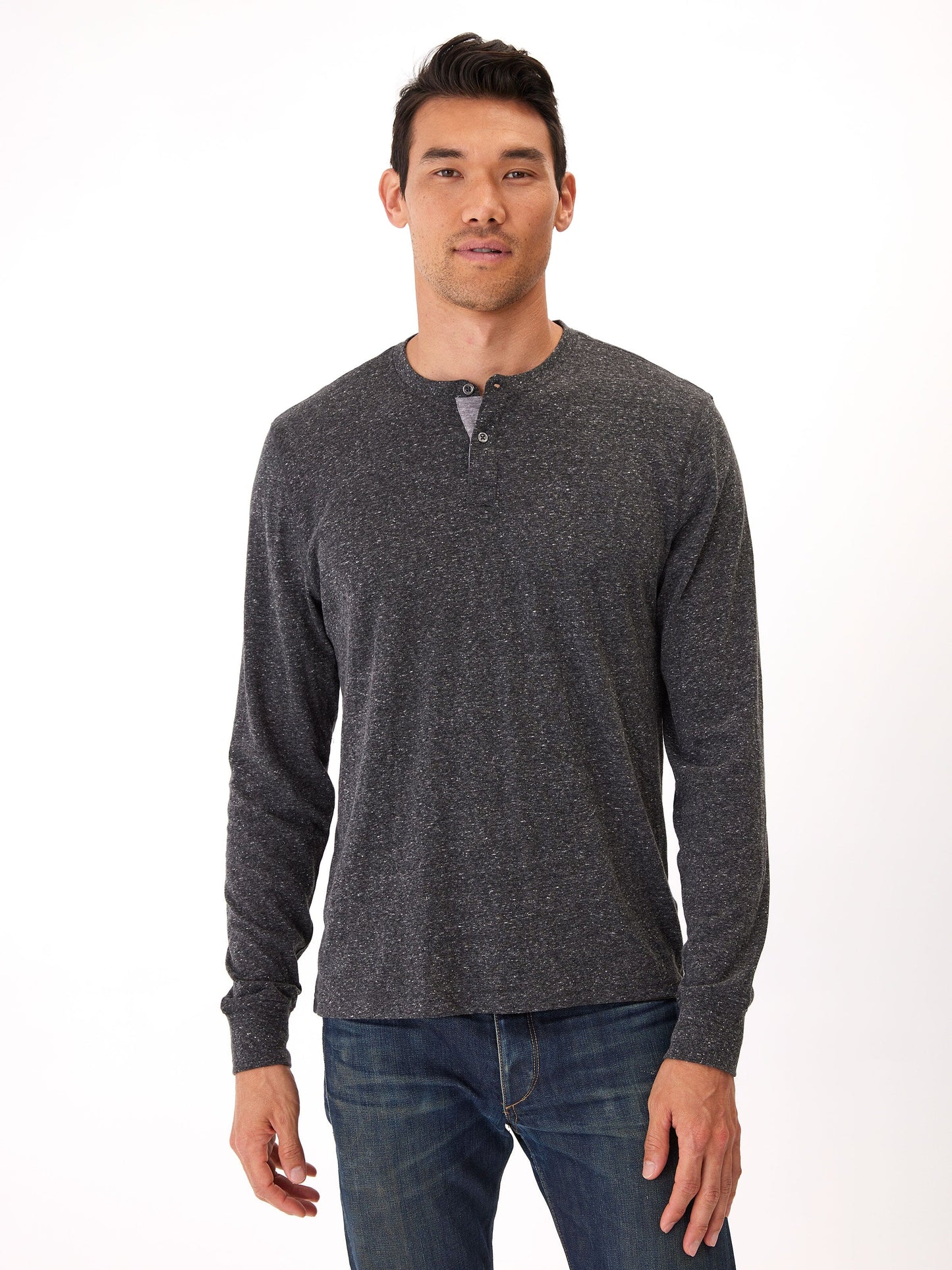 Baseline Long Sleeve Triblend Henley