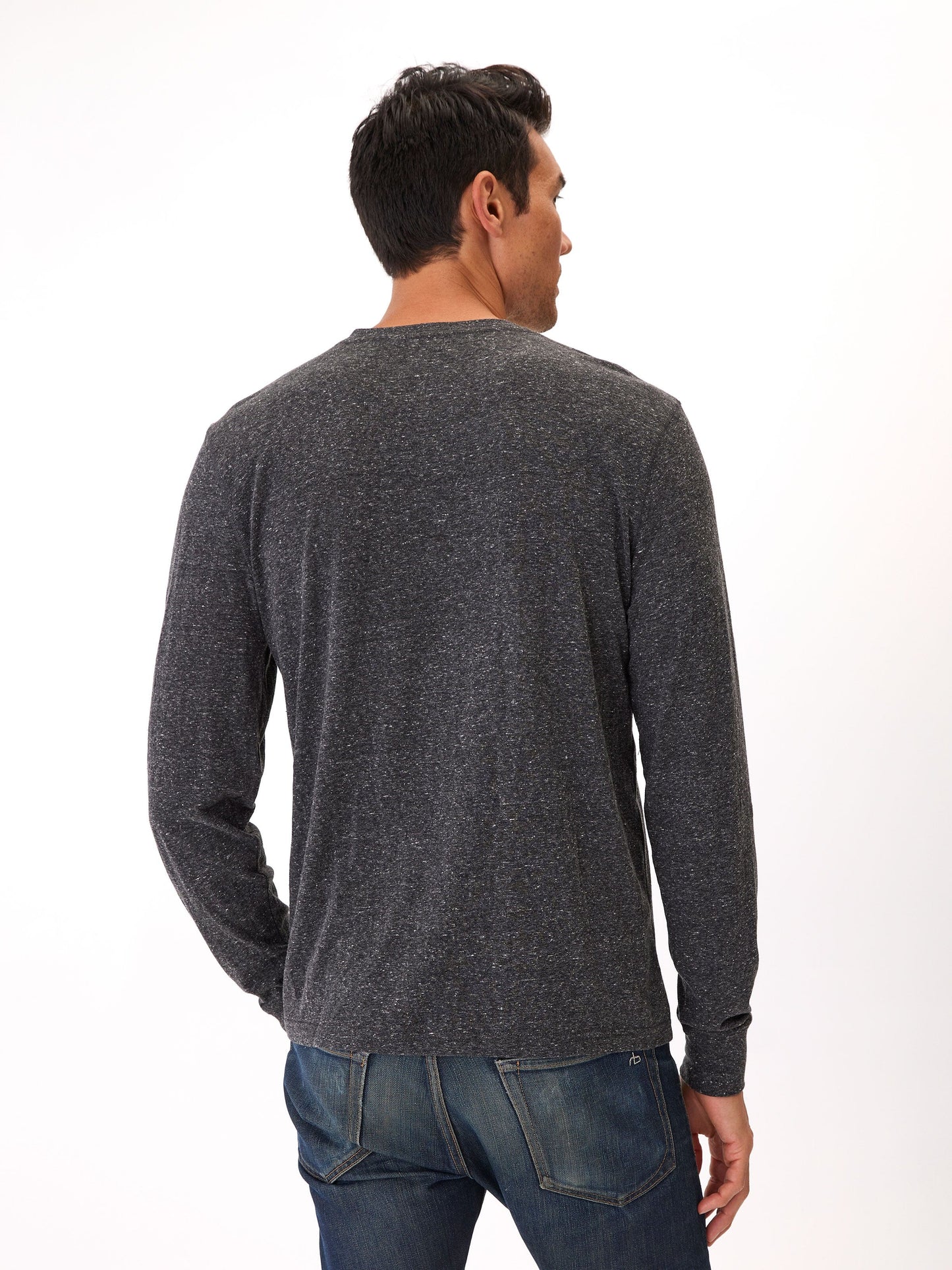 Baseline Long Sleeve Triblend Henley