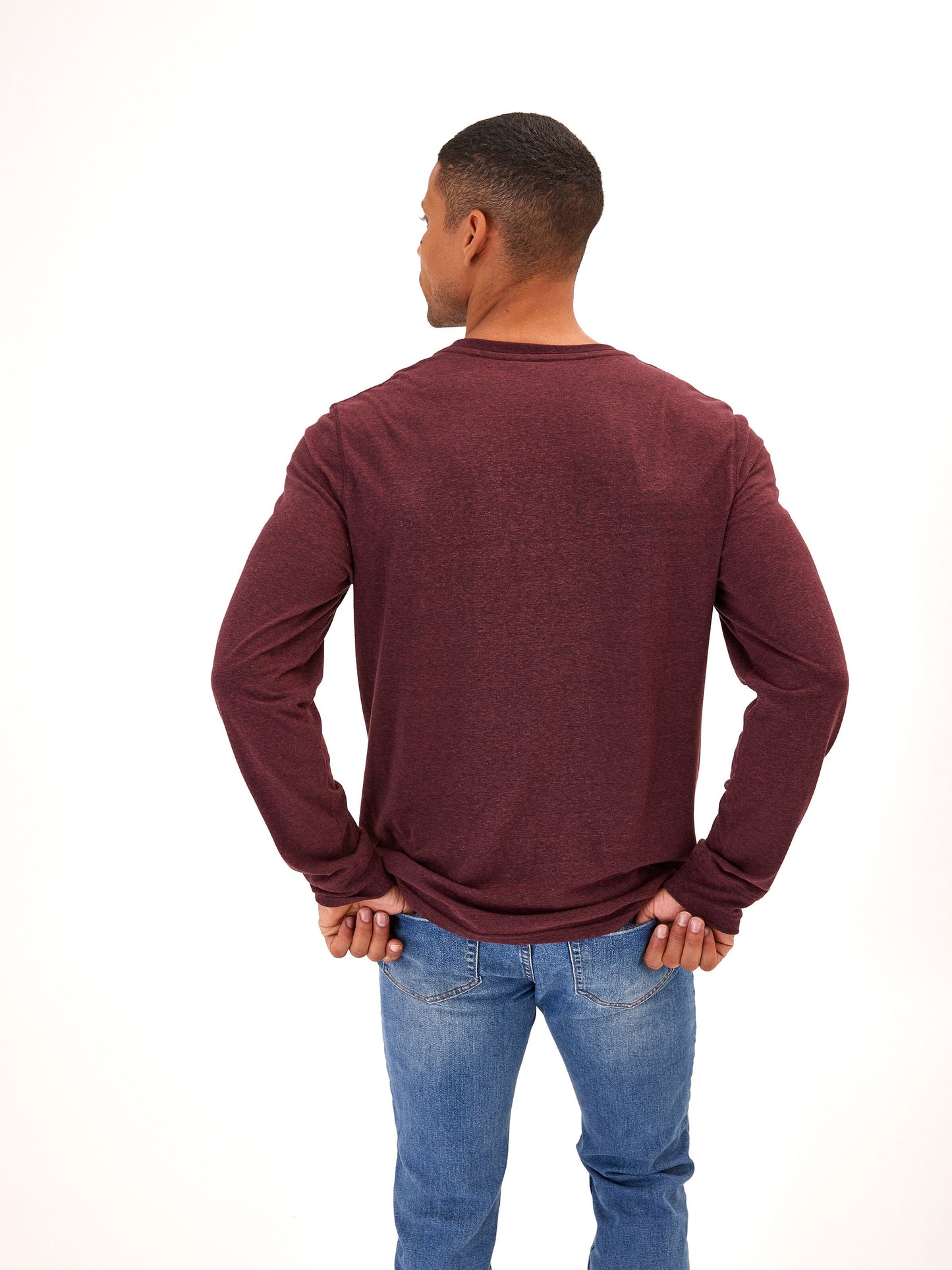Baseline Long Sleeve Triblend Henley