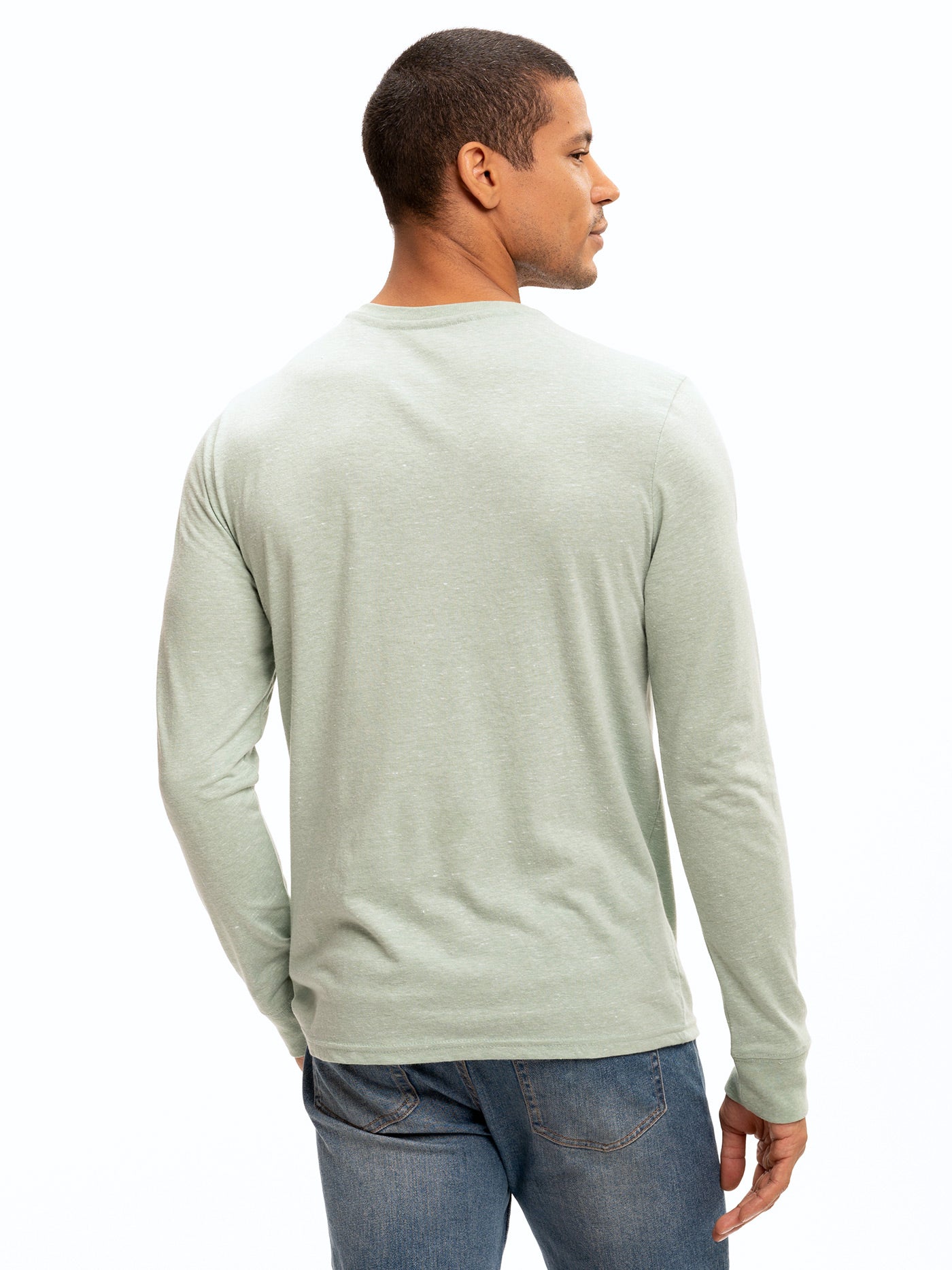 Baseline Long Sleeve Triblend Henley