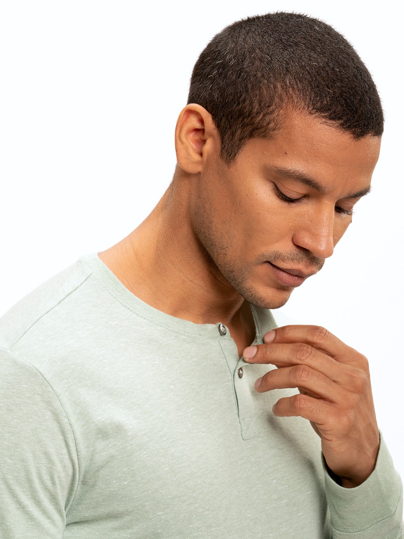 Baseline Long Sleeve Triblend Henley