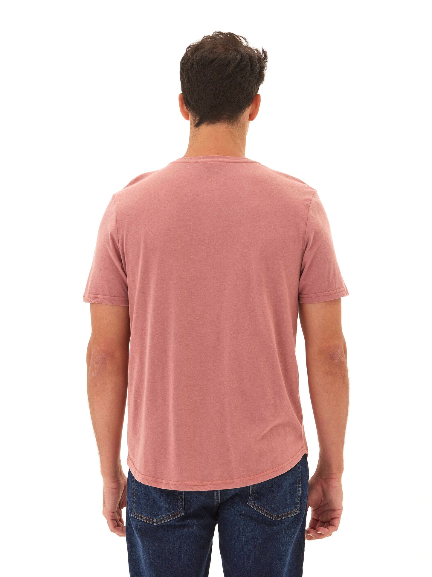 Draco Mineral Wash Short Sleeve Henley