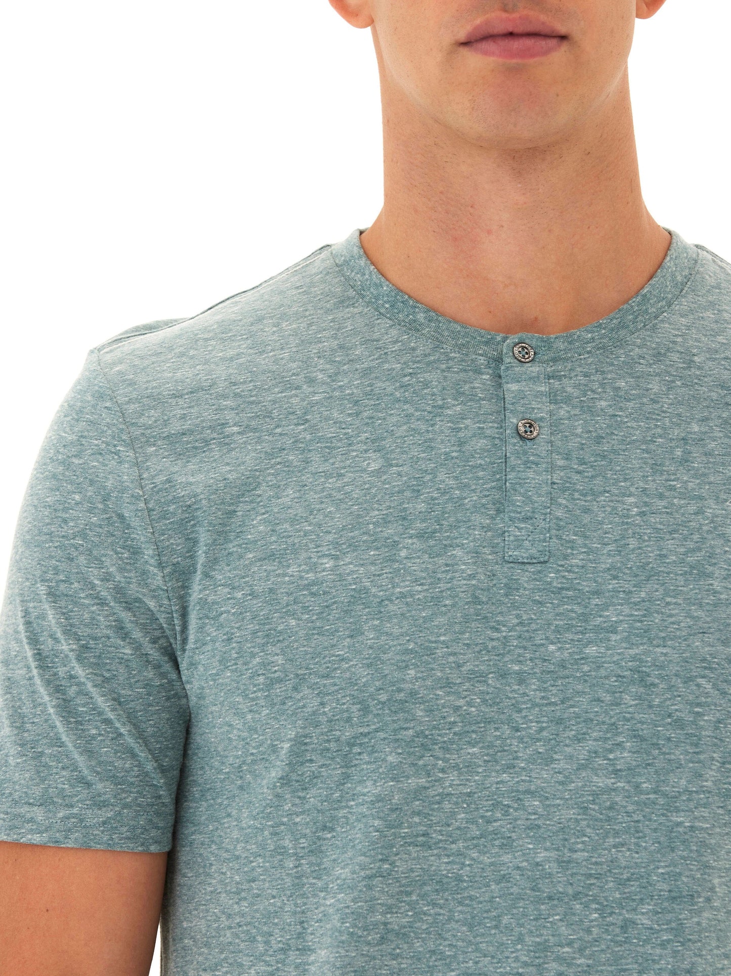 Baseline Short Sleeve Triblend Henley