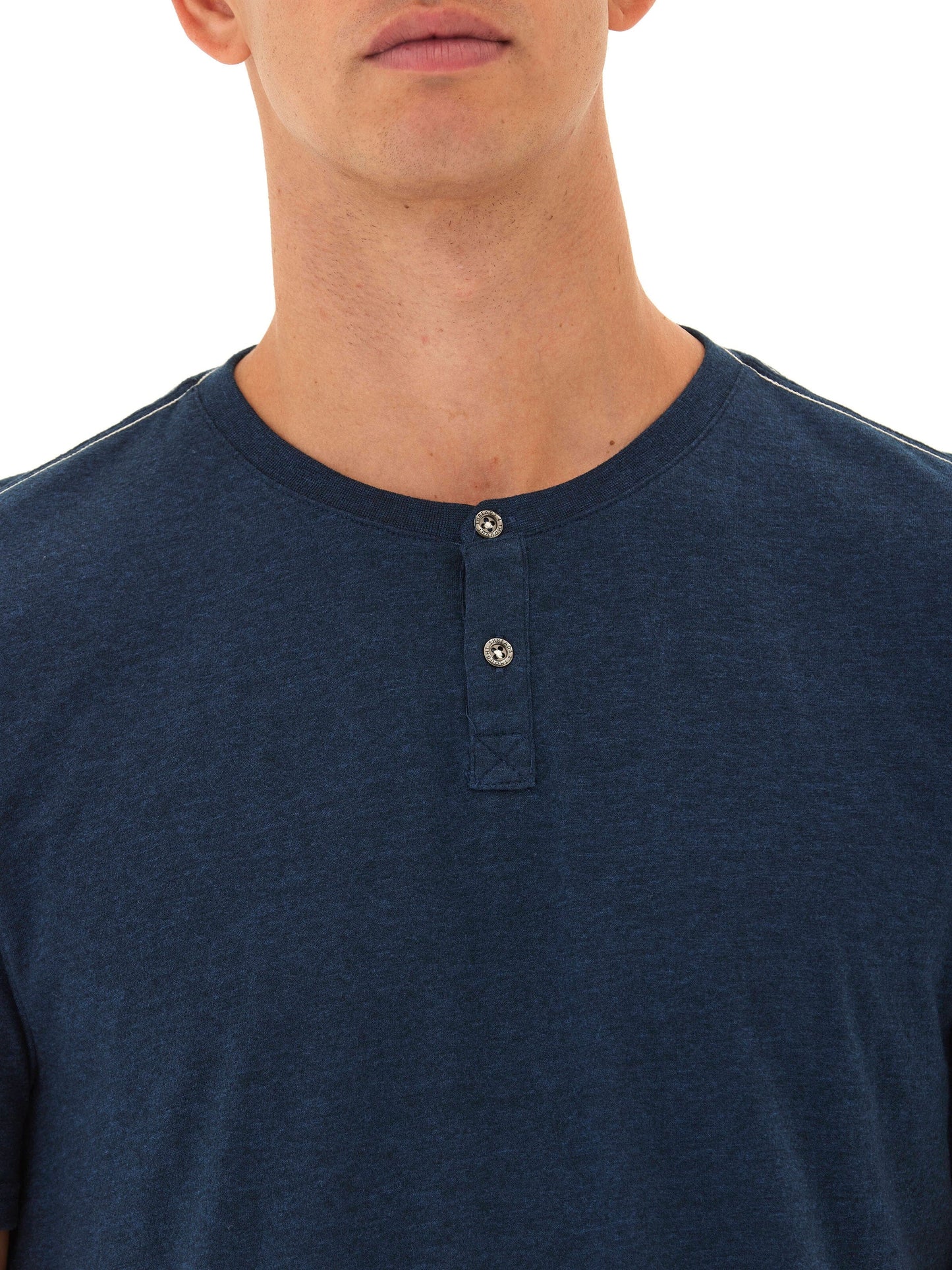 Baseline Short Sleeve Triblend Henley