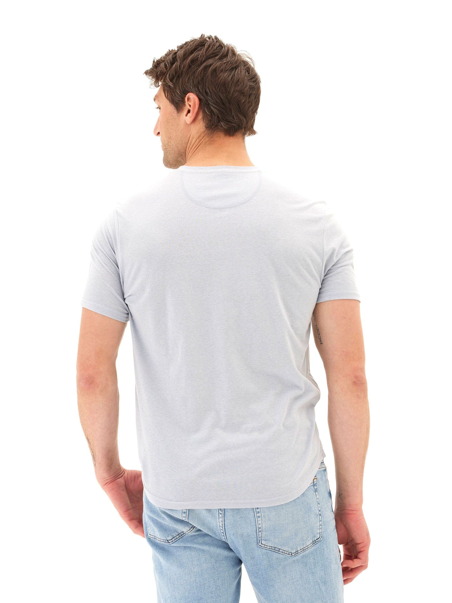 Baseline Short Sleeve Triblend Henley