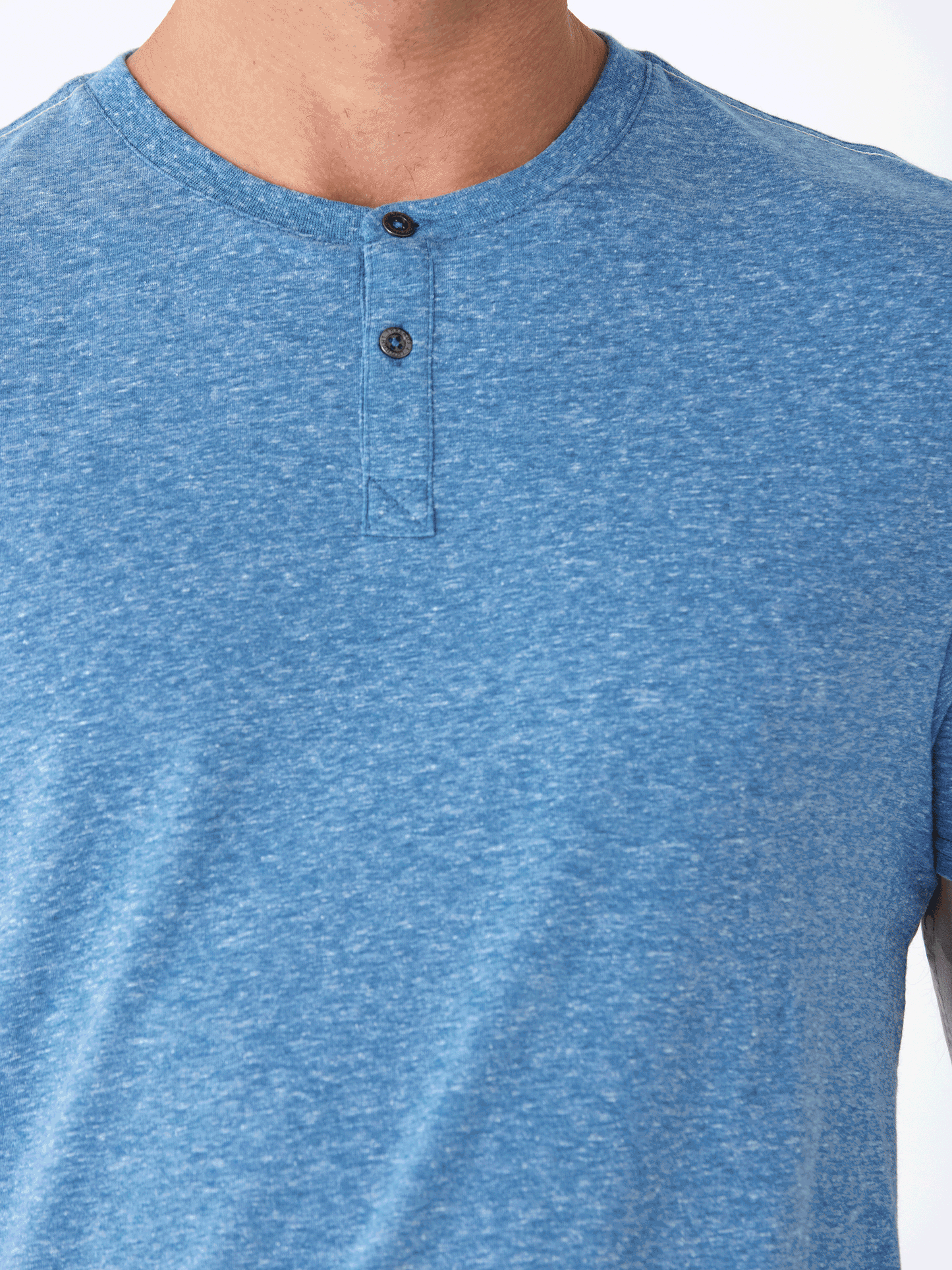 Baseline Short Sleeve Triblend Henley