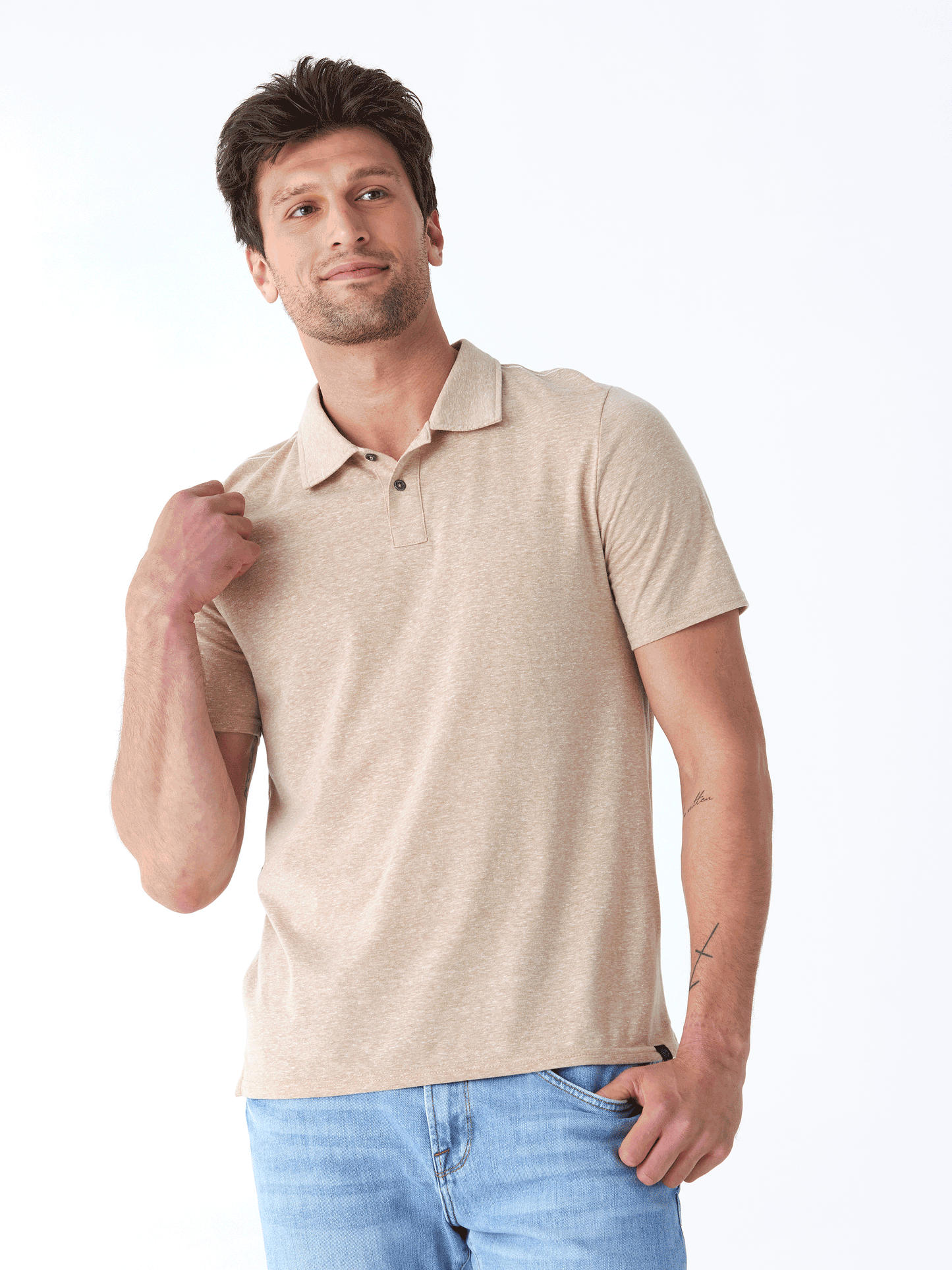 Baseline Triblend Jersey Polo