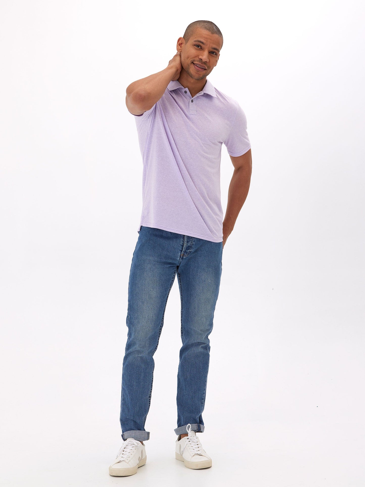 Baseline Triblend Jersey Polo