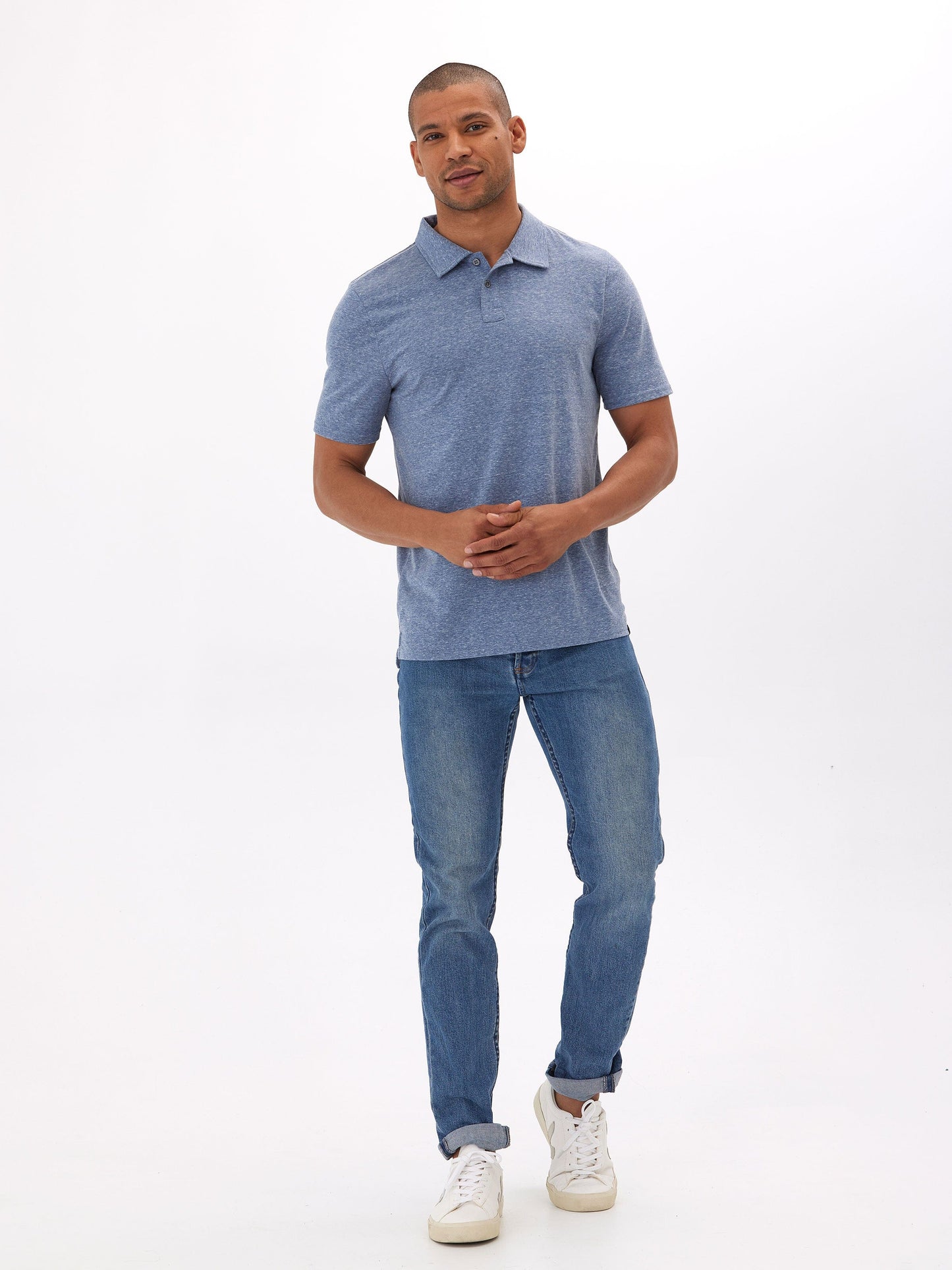 Baseline Triblend Jersey Polo