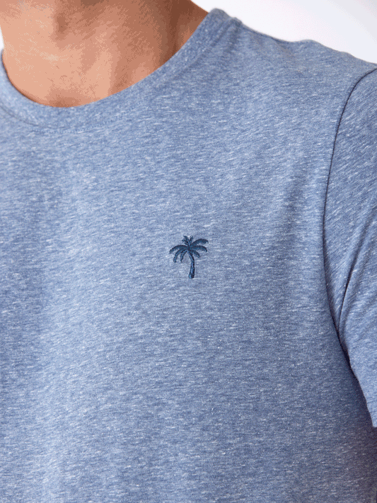 Triblend Embroidered Tee
