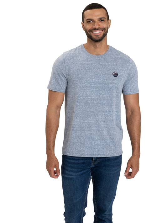 Triblend Embroidered Tee