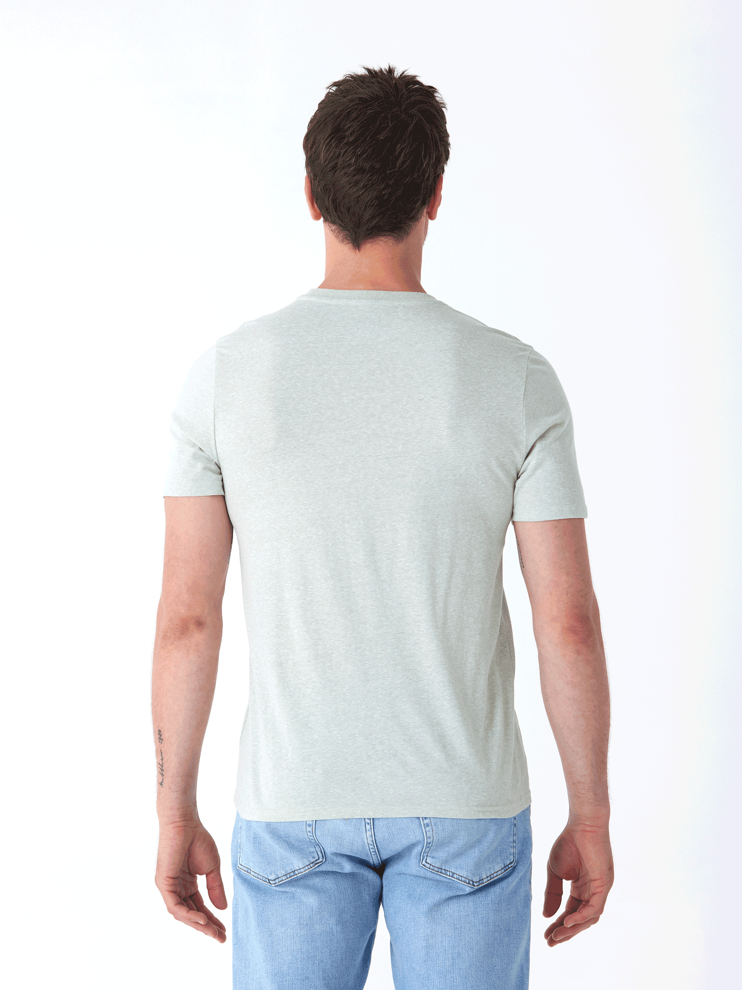 Triblend Embroidered Tee