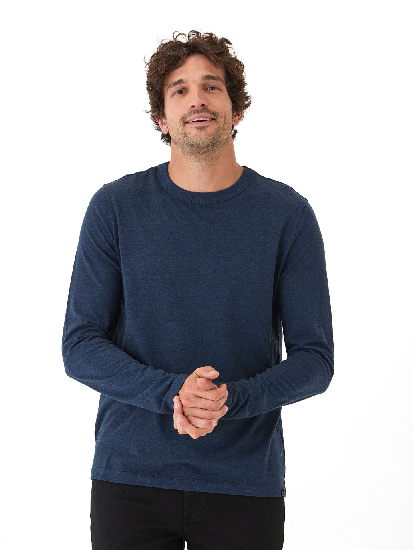 Tucker Triblend Long Sleeve Crew