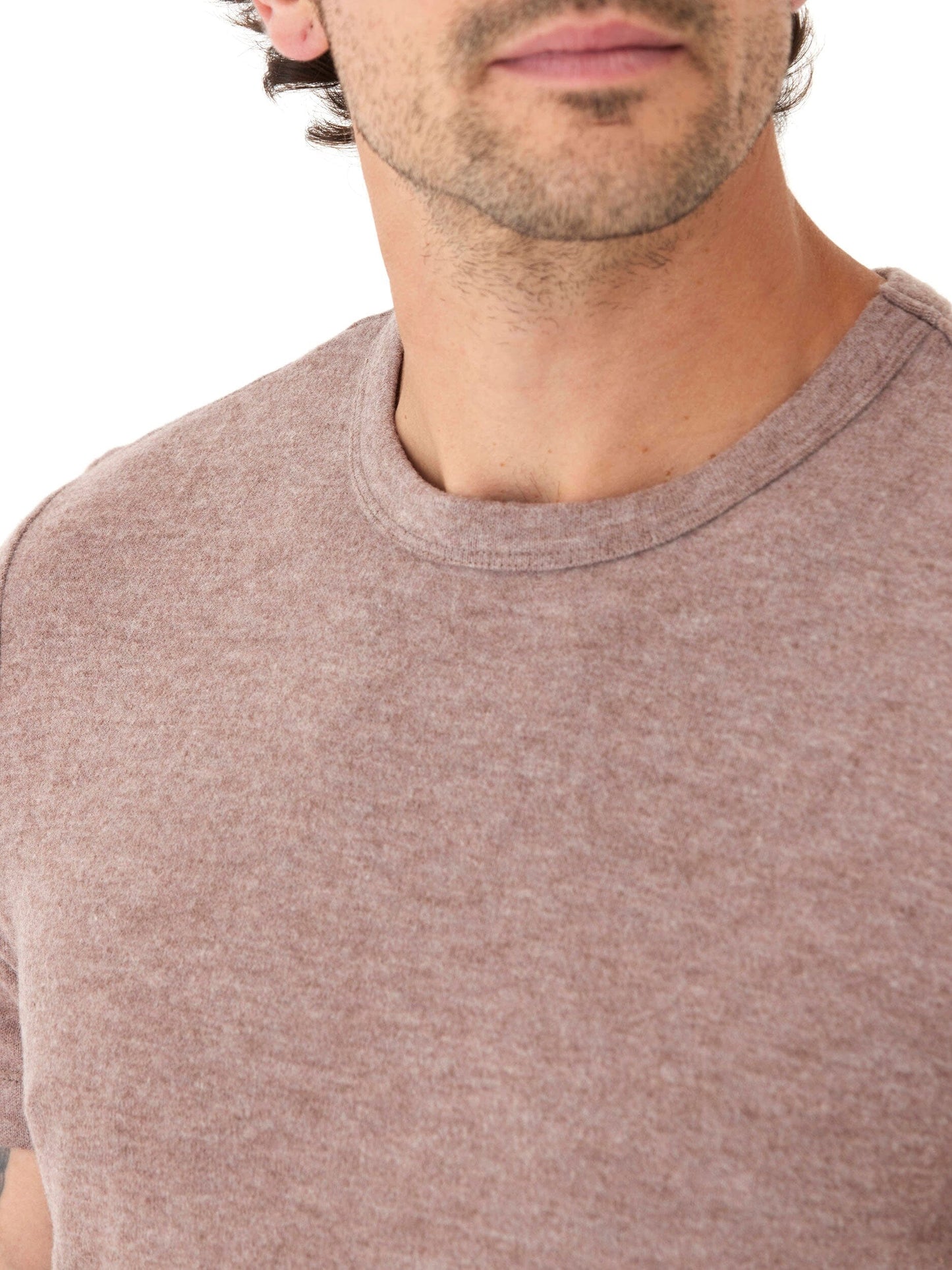 Gil Sweater Knit Short Sleeve Tee