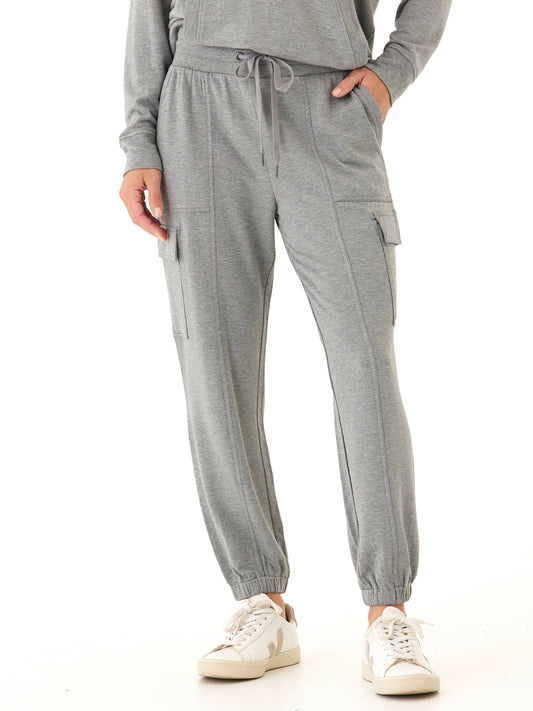 Margot Feather Fleece Cargo Jogger