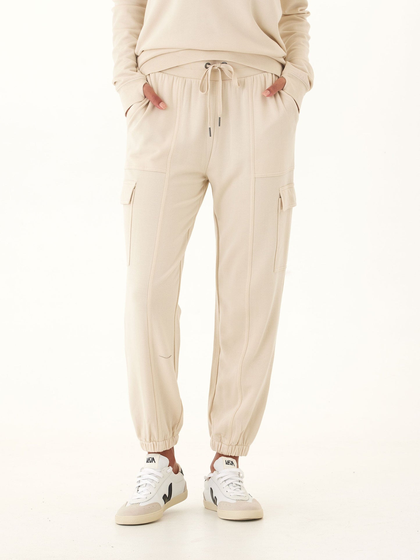 Margot Feather Fleece Cargo Jogger