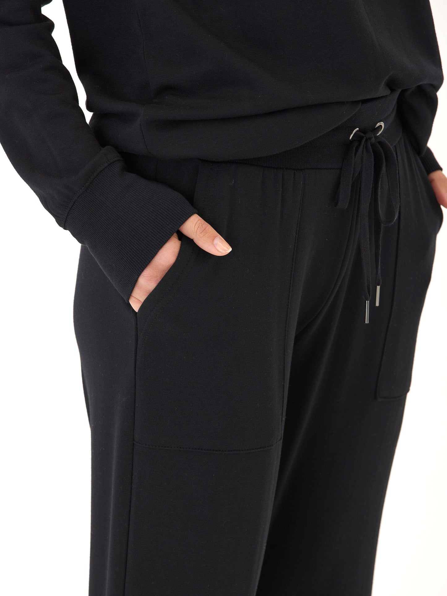 Liara Feather Fleece Pocket Jogger