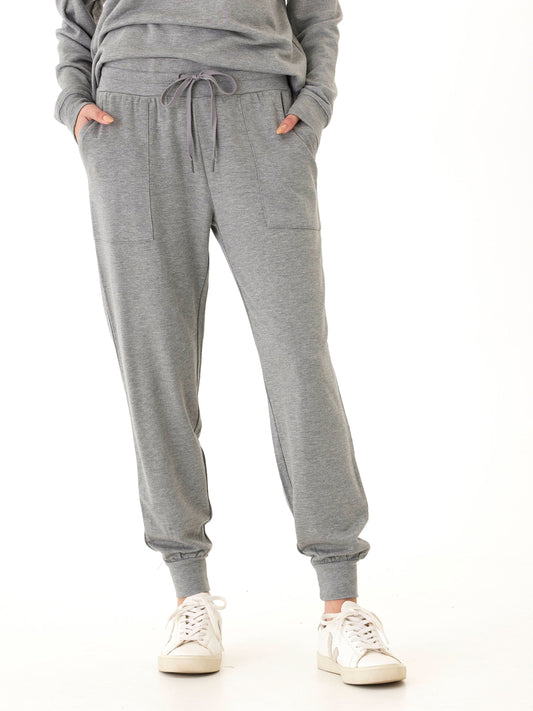 Liara Feather Fleece Pocket Jogger