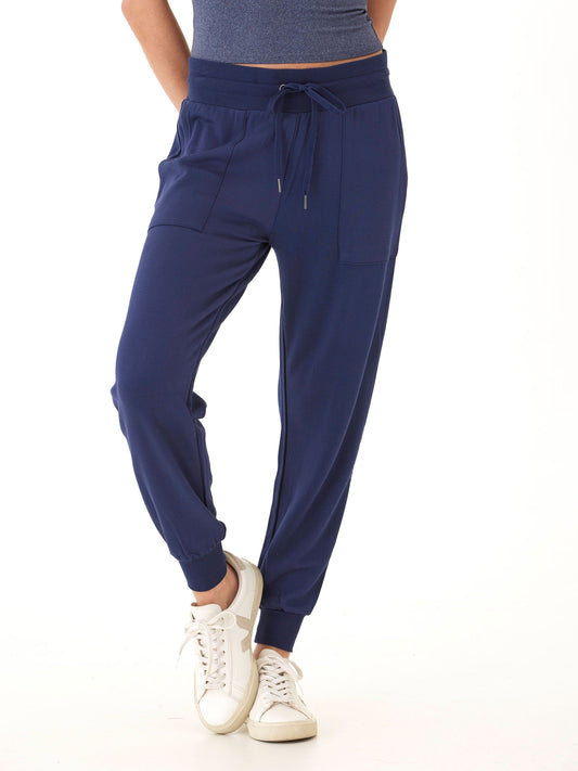Liara Feather Fleece Pocket Jogger