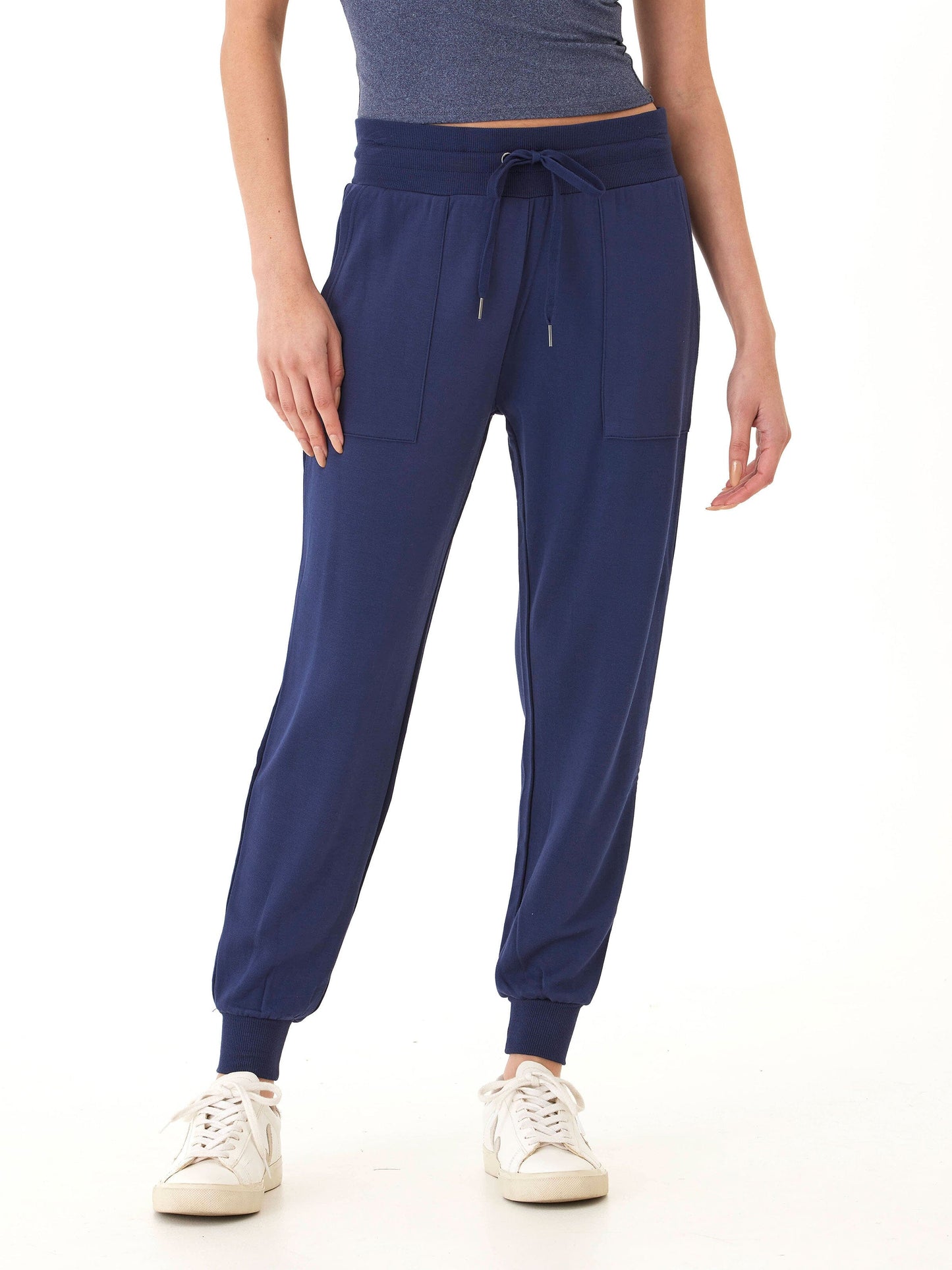 Liara Feather Fleece Pocket Jogger