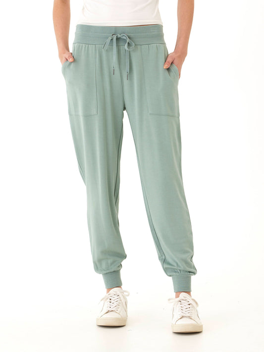 Liara Feather Fleece Pocket Jogger