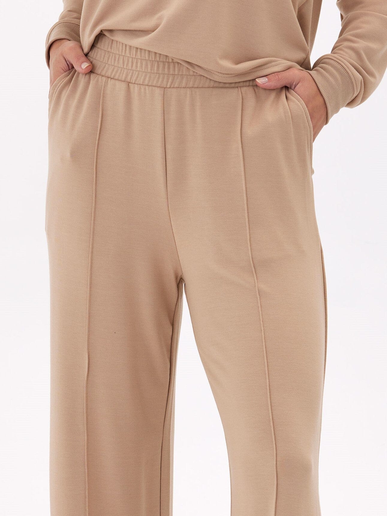 Angela Modal Terry Wide Leg Pant