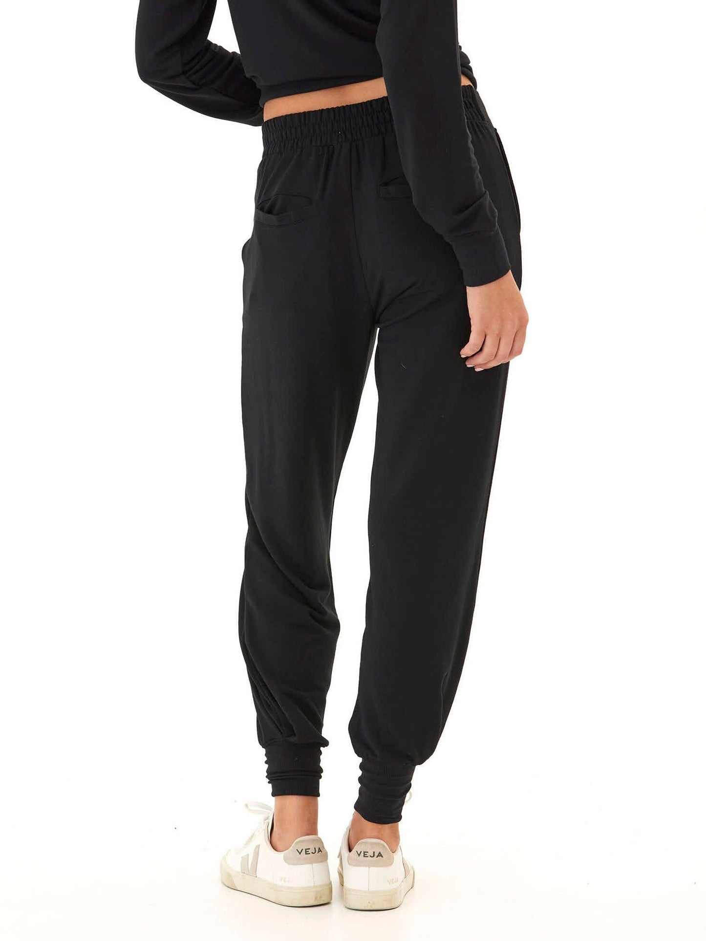 Zarina Modal Terry Tulip-Hem Jogger